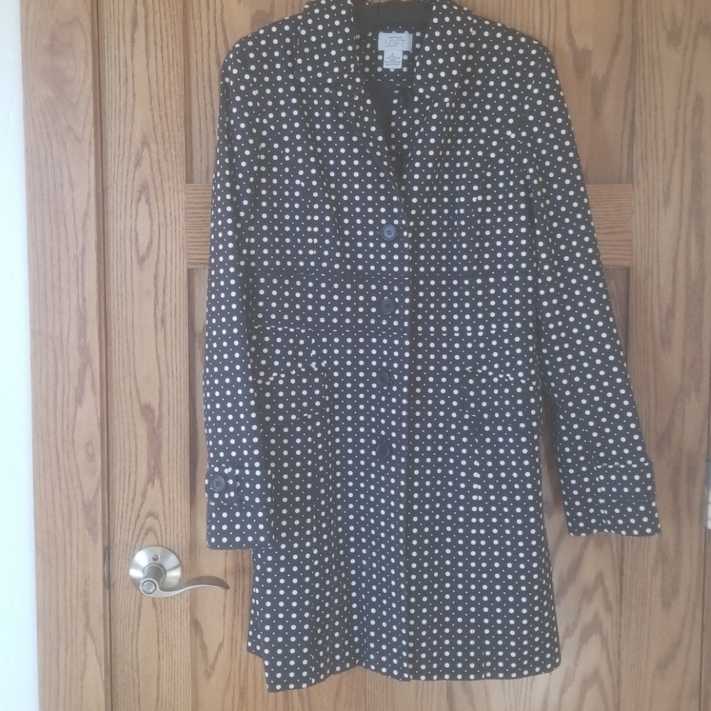 Ann Taylor Loft Cotton Canvas Jacket 4